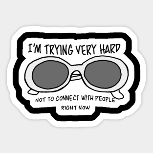 Can’t Connect Sticker